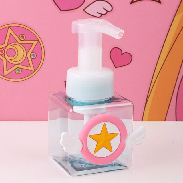 Moon CardCaptor Facial Cleanser Dispensing Bottle