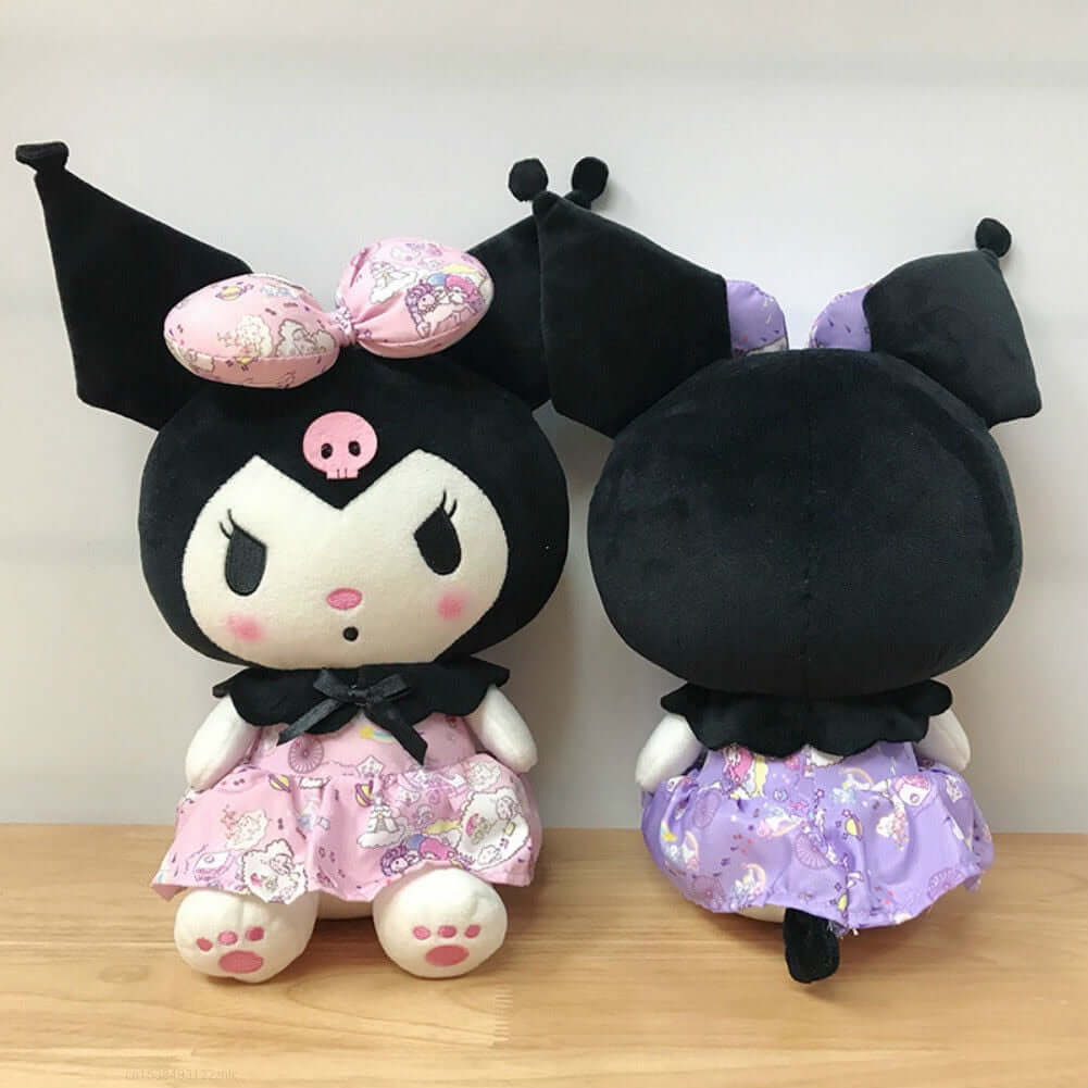 2 muñecos de peluche Kawaii.