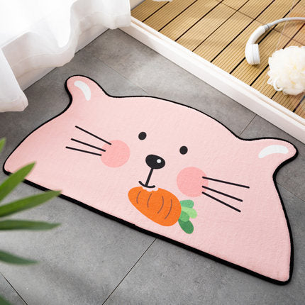 Cute Bear Cat Frog Absorbent Mat