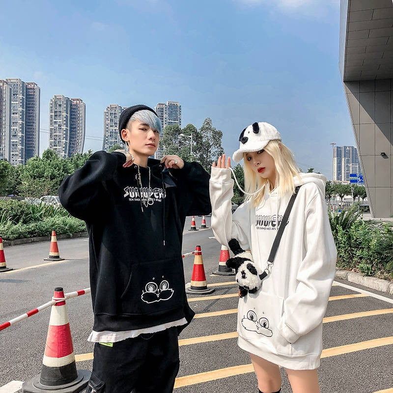 Kawaii Bunny Couple Hoodie