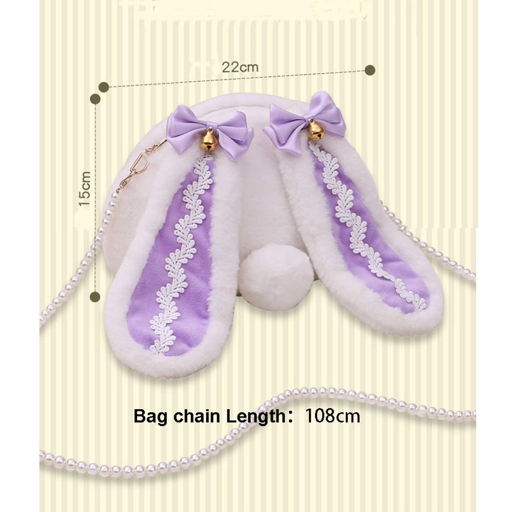 Japanese Kawaii Rabbit Plush Bag