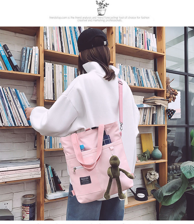 Kawaii Harajuku Canvas Shoulder Bags