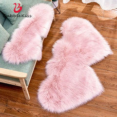 Heart Faux Fur Fluffy Carpet Rugs