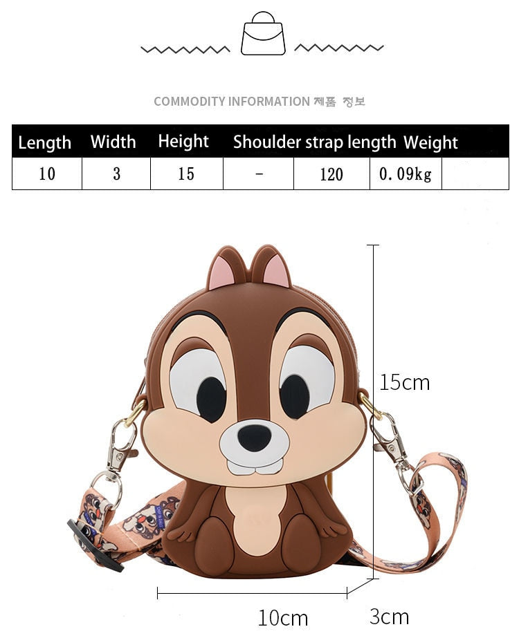 Cute Animal Mini Crossbody Wallet Bag