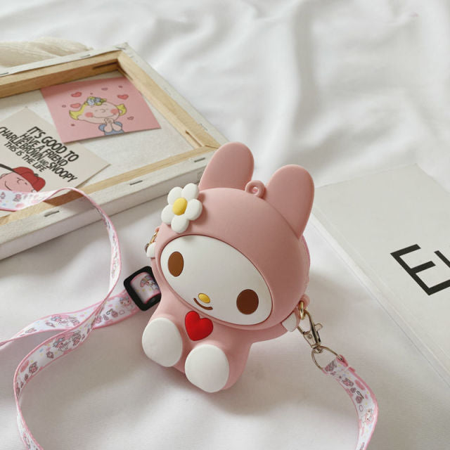 Cute Animal Mini Crossbody Wallet Bag