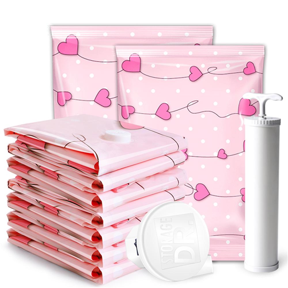 Pink Home Vacuum Storage Bag