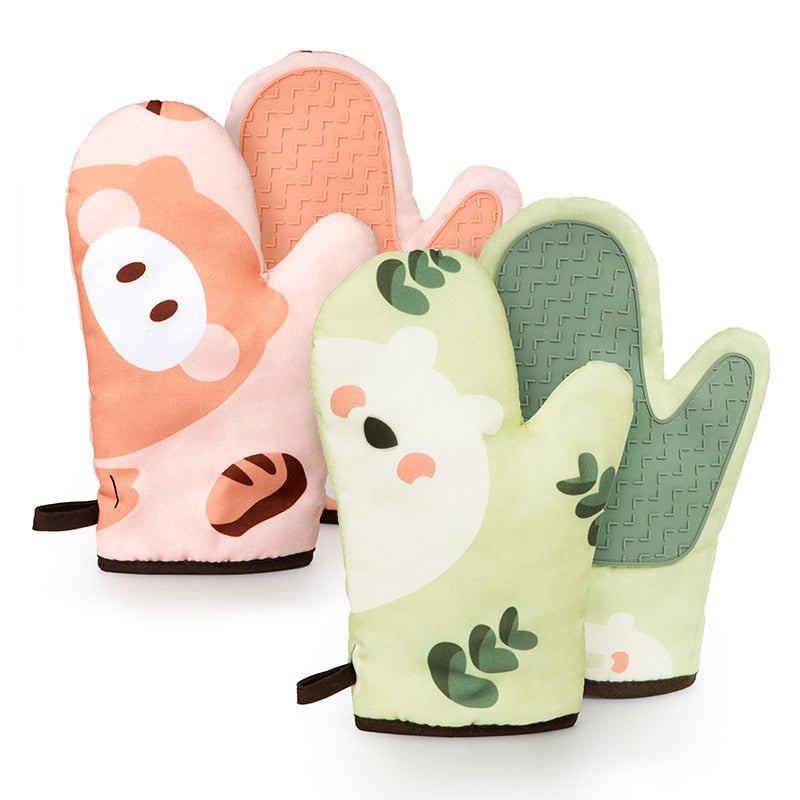 Kawaii Ofen-Silikonhandschuhe