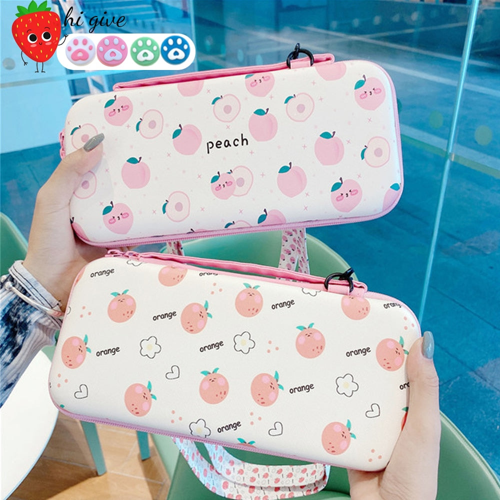 Kawaii Storage Bag with Adjustable Lanyard