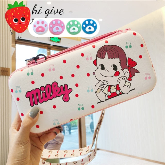 Kawaii Storage Bag with Adjustable Lanyard