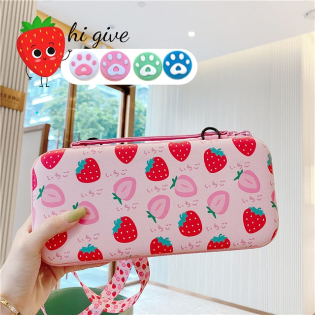 Kawaii Storage Bag with Adjustable Lanyard