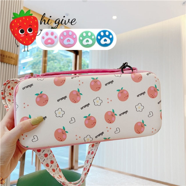 Kawaii Storage Bag with Adjustable Lanyard