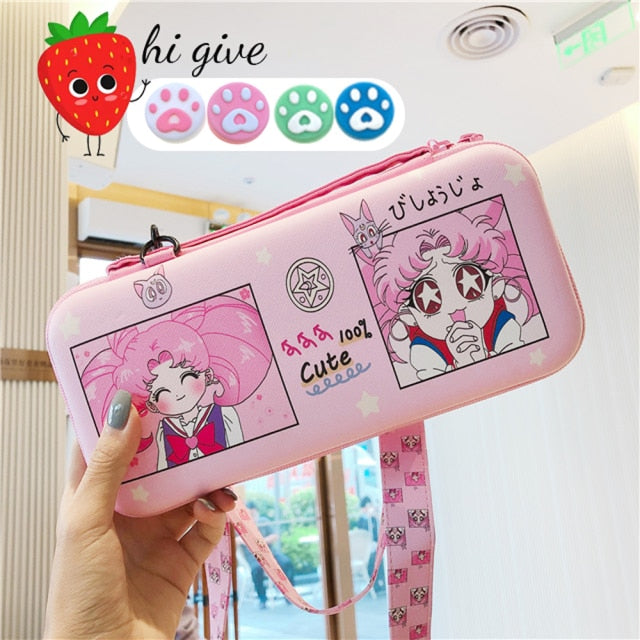 Kawaii Storage Bag with Adjustable Lanyard