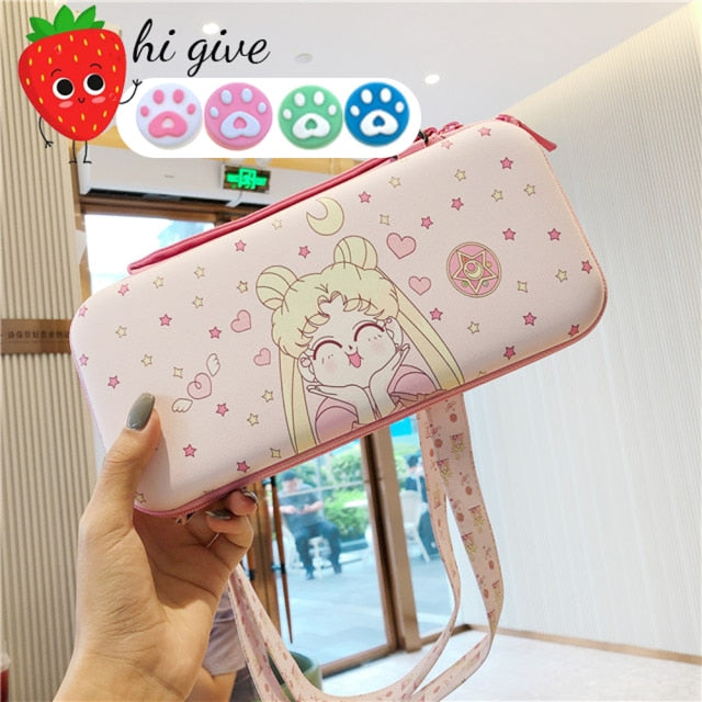 Kawaii Storage Bag with Adjustable Lanyard