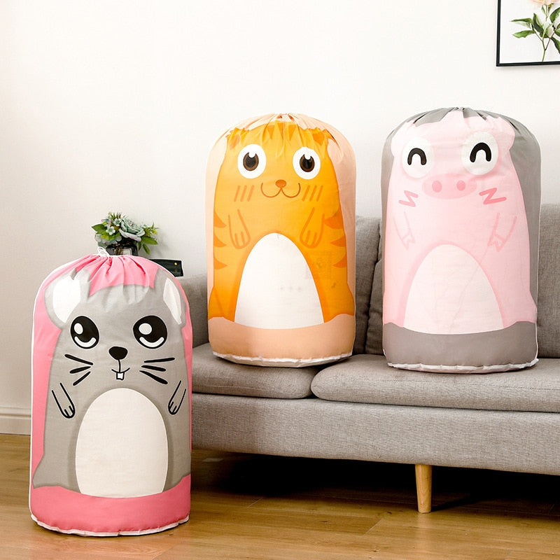 Cute Cat Home Storage Bags