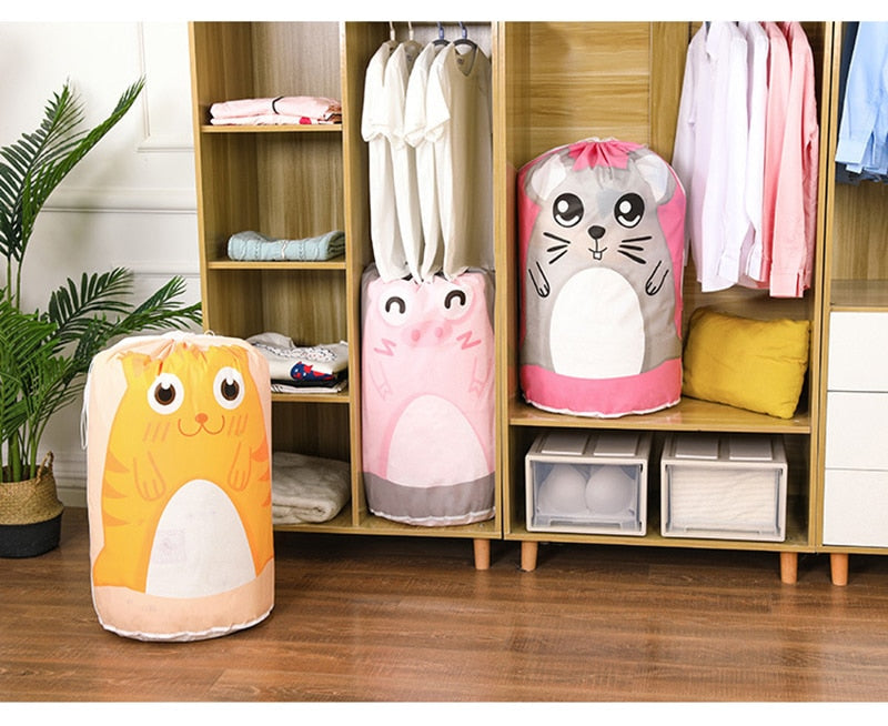 Cute Cat Home Storage Bags