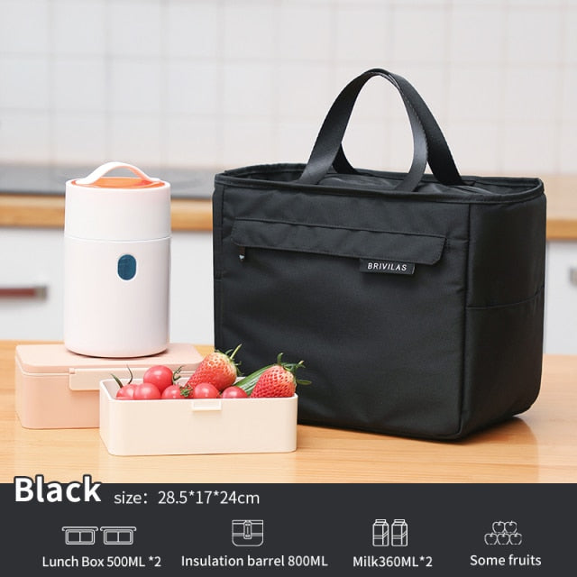 Multicolor Cooler Thermal Lunch Bag