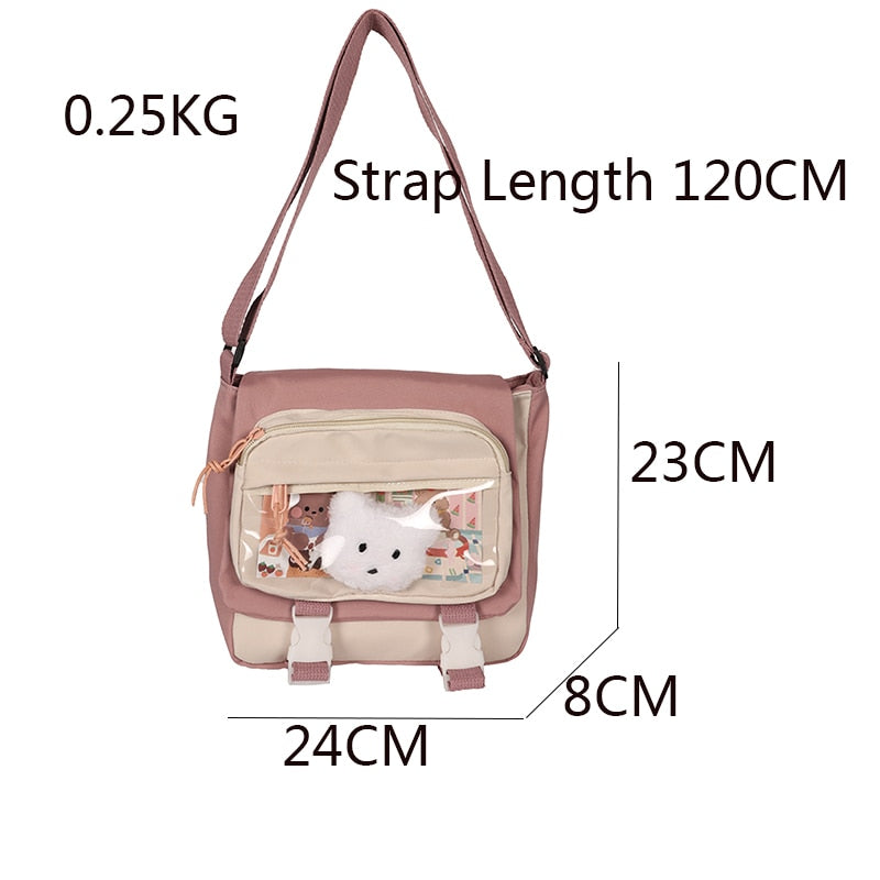 Kawaii Cat Messenger Bag