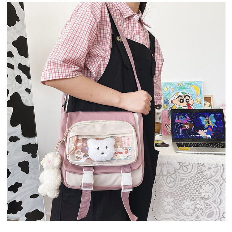 Kawaii Cat Messenger Bag