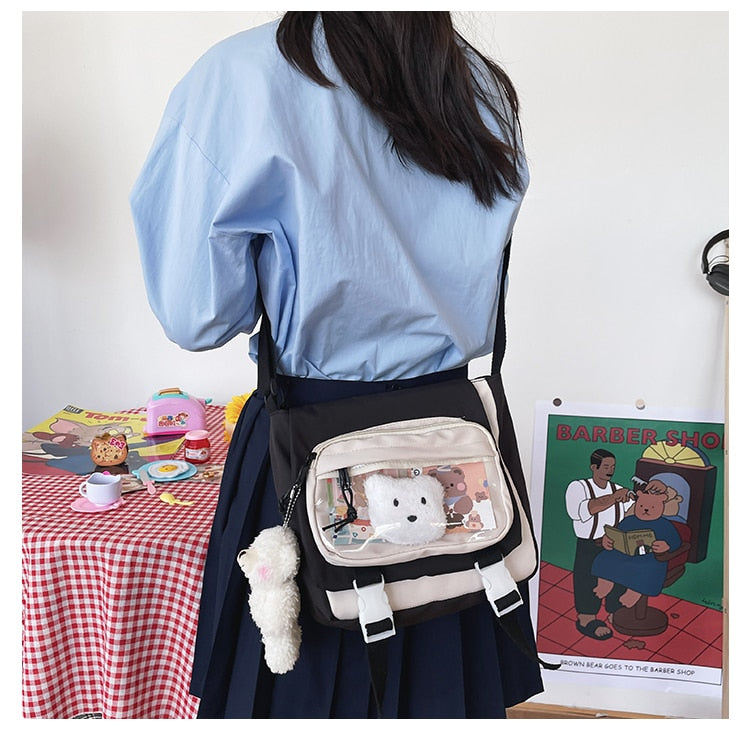 Kawaii Cat Messenger Bag