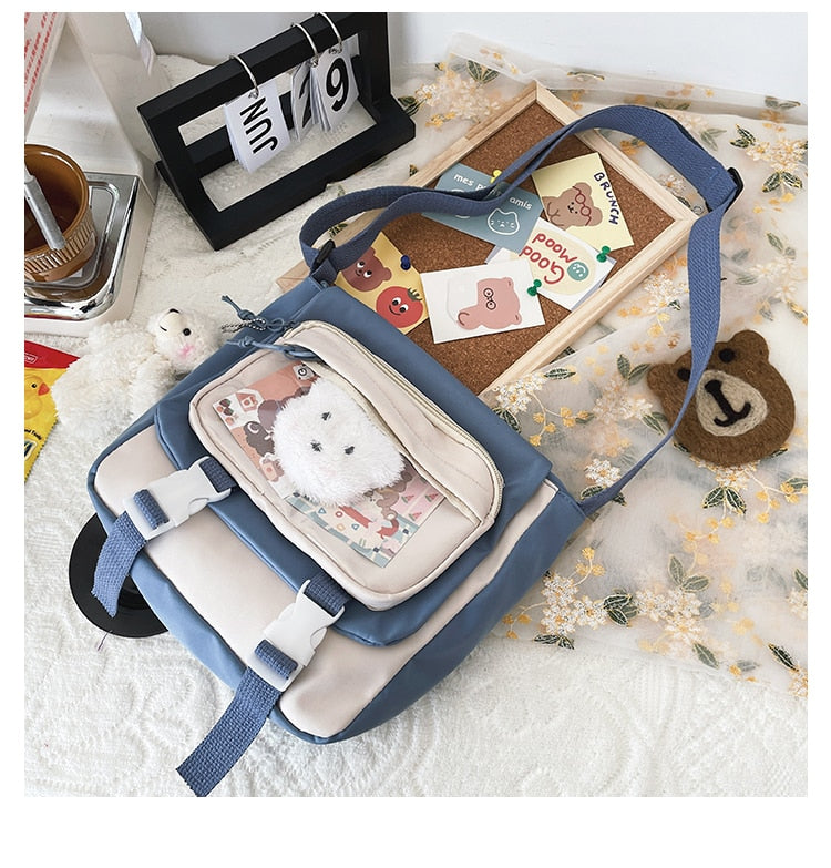 Kawaii Cat Messenger Bag