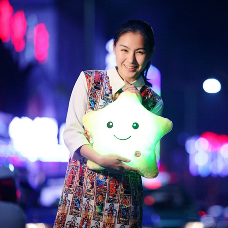 Luminous Stars Plush Pillow Gifts