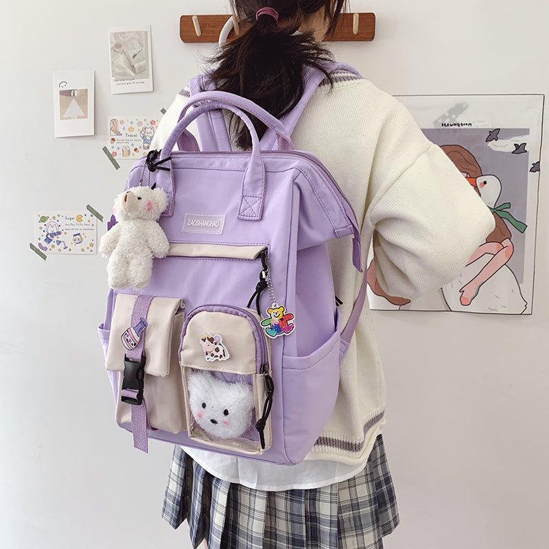 Kawaii Candy Colors Backpacks