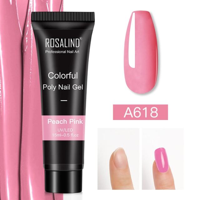 (Limitierter Verkauf 50 % RABATT) Poly-Nagelgel in 24 Farben