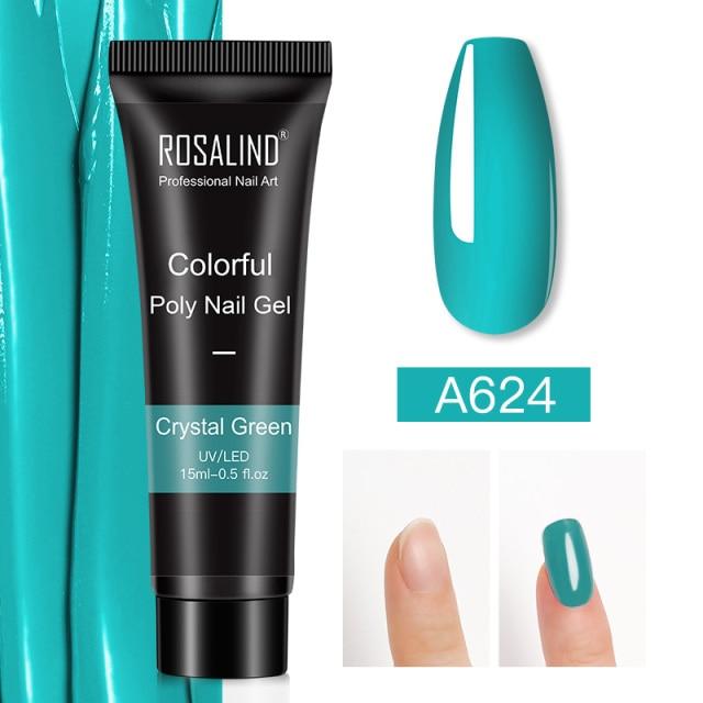 (Limitierter Verkauf 50 % RABATT) Poly-Nagelgel in 24 Farben