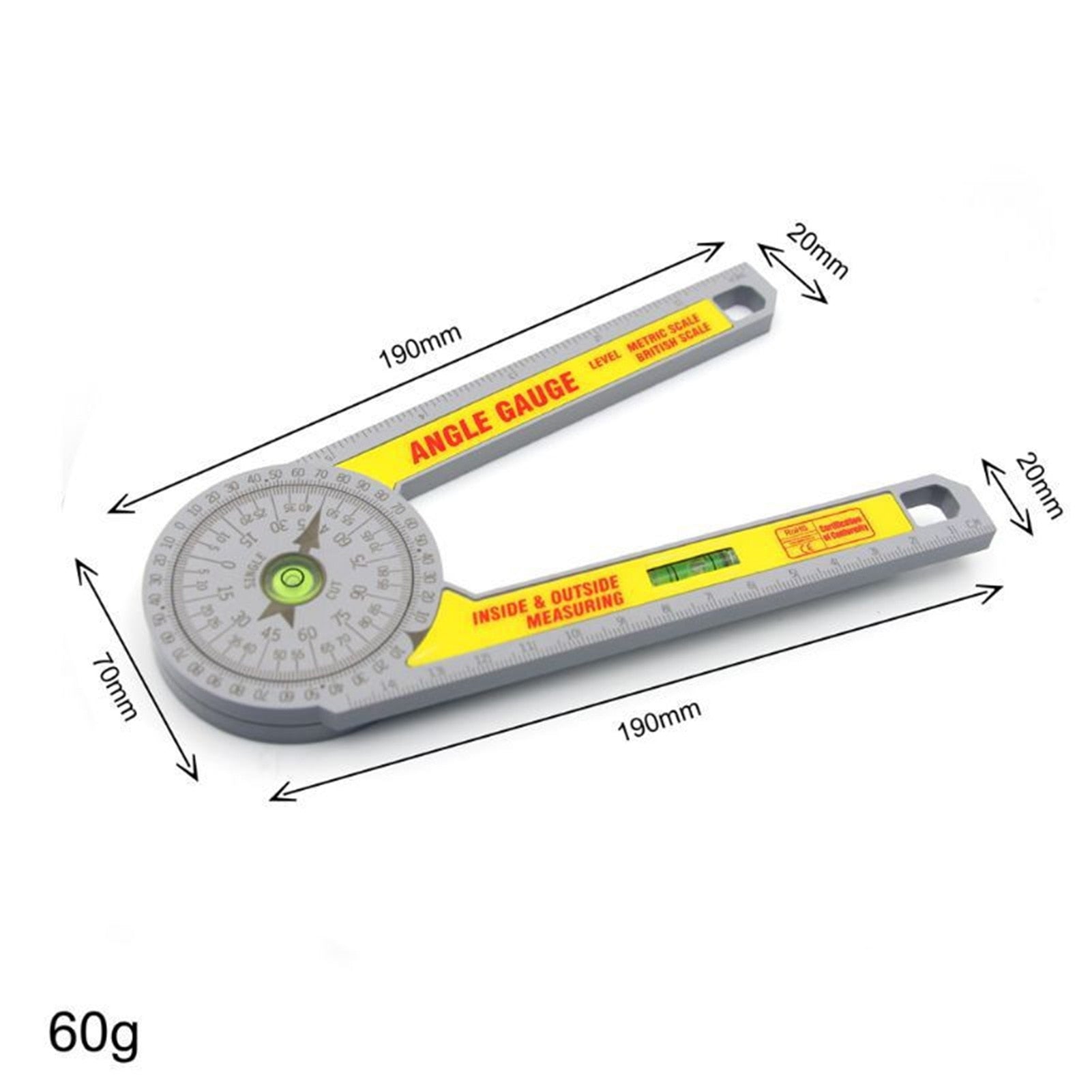 Professional Miter Protractor - 2 Day Delivery