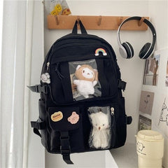 Cute Large-capacity School Soft Girl Backpack