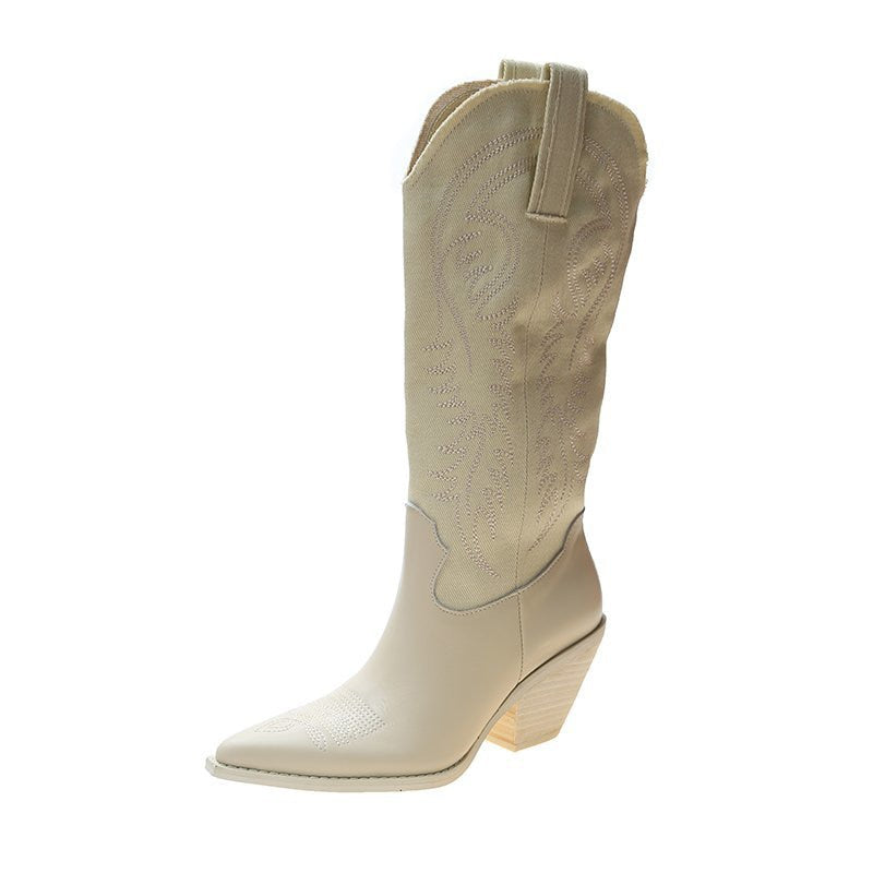 Knee High Western Cowboy Boots