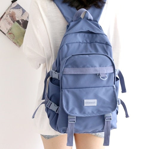 Backpack for Girls Korean Large-capacity School Bag