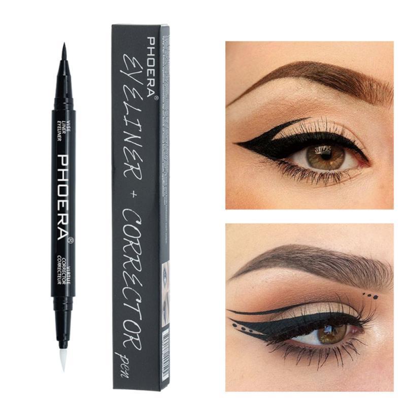 2 IN 1 Erasable Waterproof Black Eyeliner