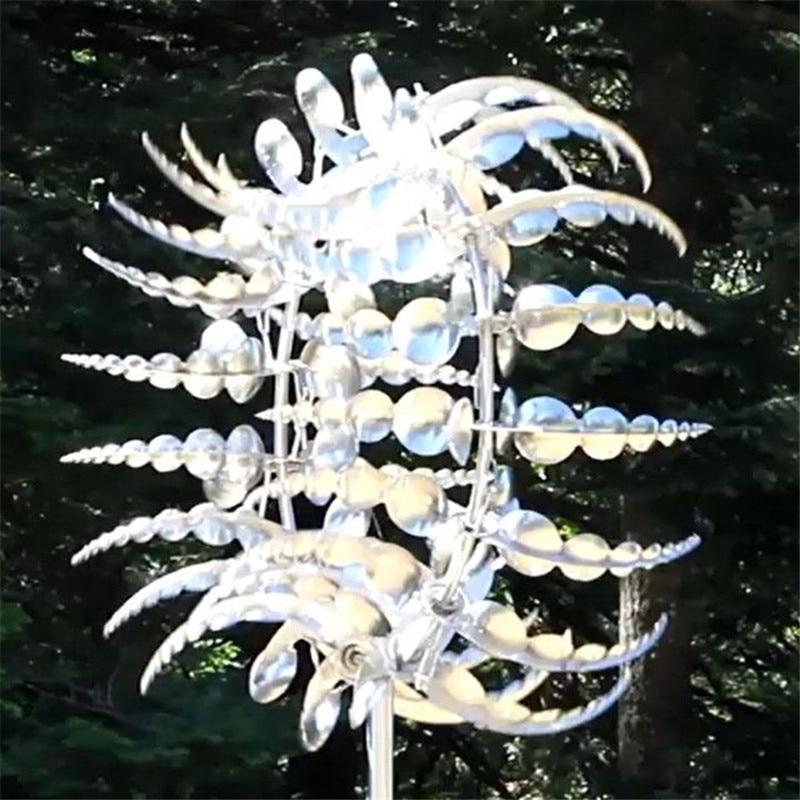 Unique Magical Metal Windmill