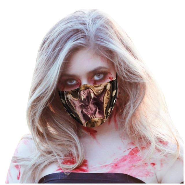 Scary 3D Halloween Face Masks