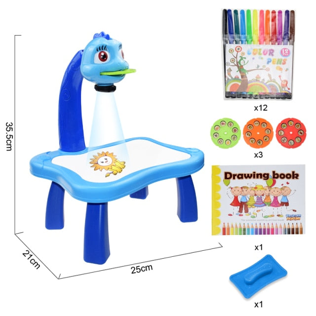 Childrens LED Art Drawing Projector