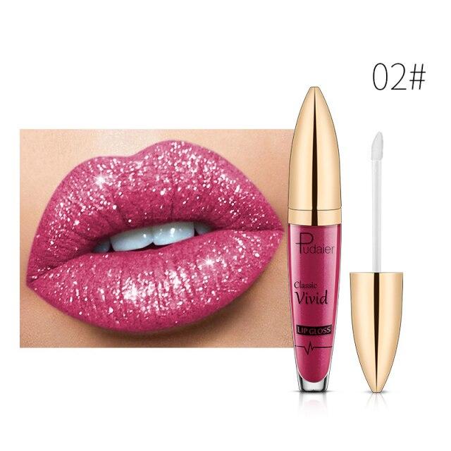 (HEIßER VERKAUF!!!) 18-Farben-Diamant-glänzender, langlebiger Lippenstift