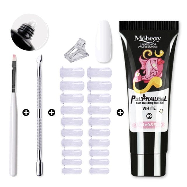 Easy-Extend PolyGel Nail Kit