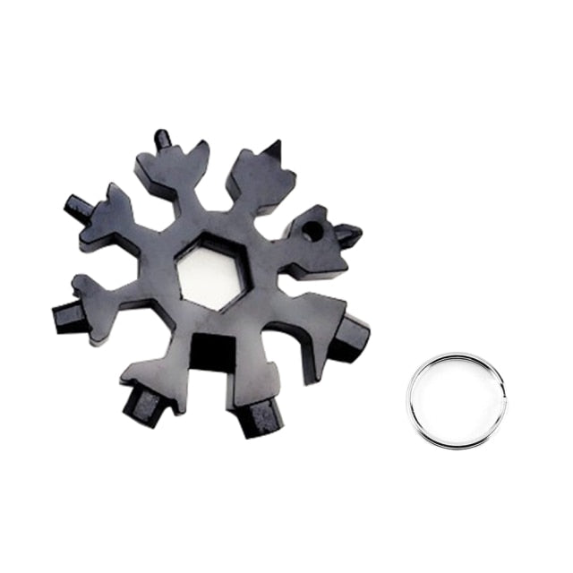 18 In 1 Mini Snowflake Multitool