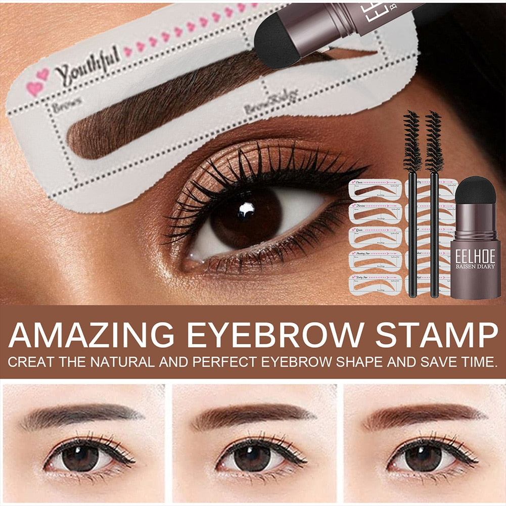 【LAST DAY SALE】One-Step Eyebrow Stamp Shaping Kit