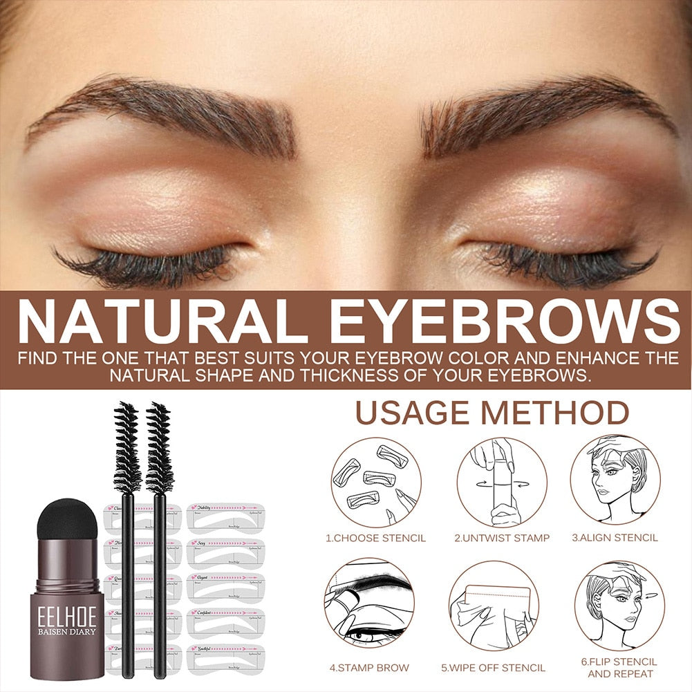 【LAST DAY SALE】One-Step Eyebrow Stamp Shaping Kit