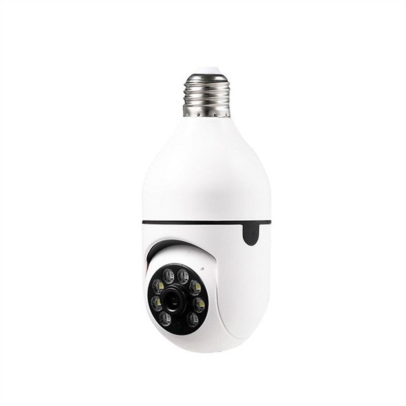 1080p Wireless 360 WIFI Light Bulb Security Camera