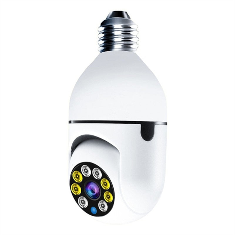 1080p Wireless 360 WIFI Light Bulb Security Camera