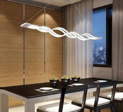 LED Wave Chandelier