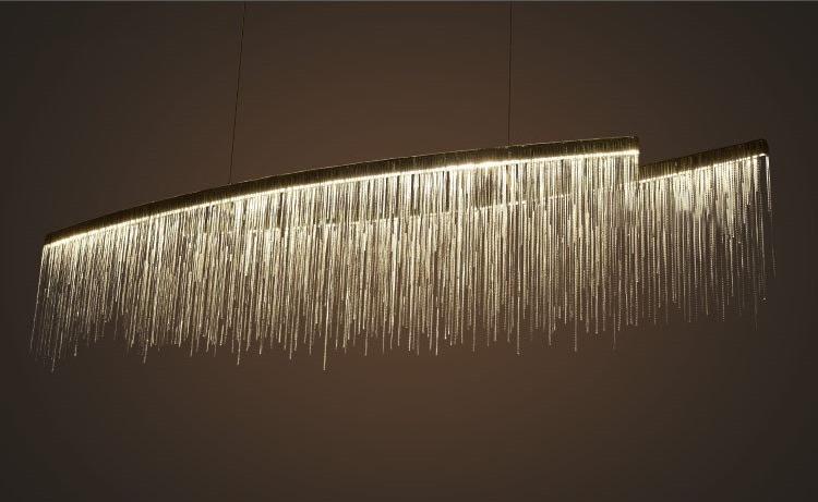 Clio - LED Raindrop Chandelier