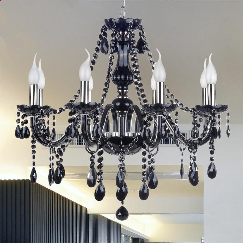 Modern Retro Drop Crystal Chandelier