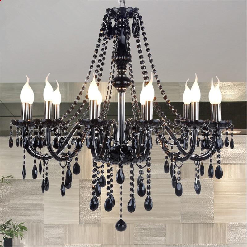 Modern Retro Drop Crystal Chandelier