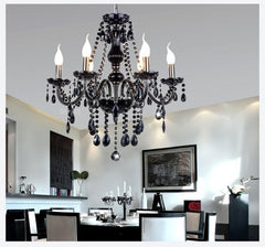 Modern Retro Drop Crystal Chandelier