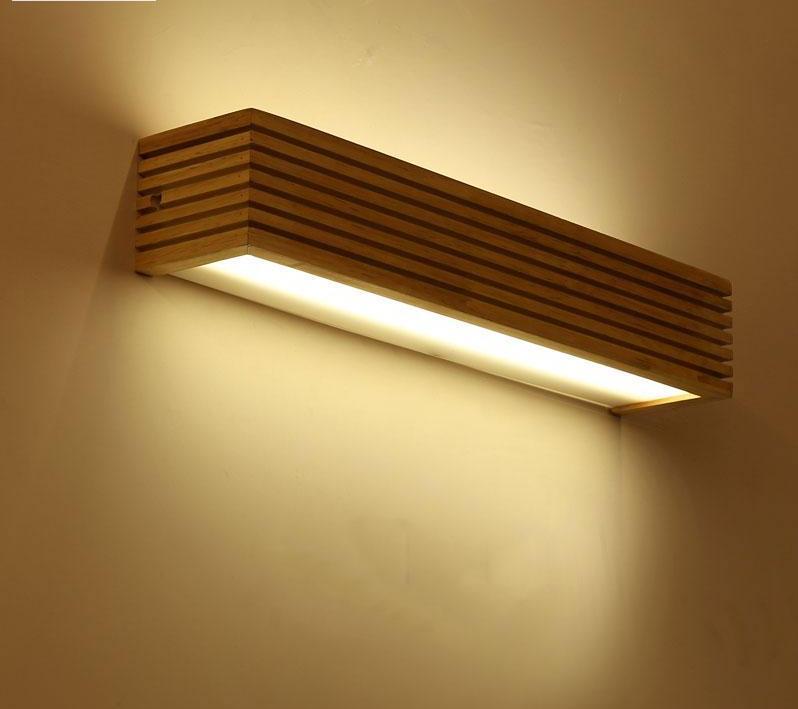 Statuto - Modern Nordic Wooden Wall Lamp