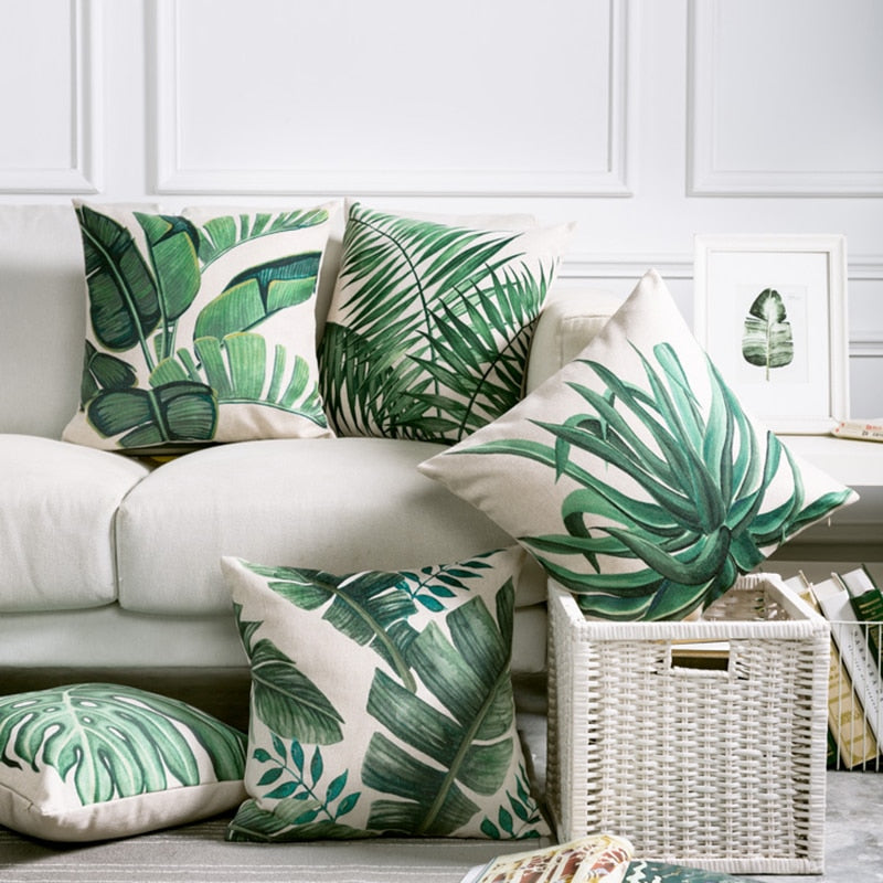 La collection de housses de coussin Tropical Jungalo